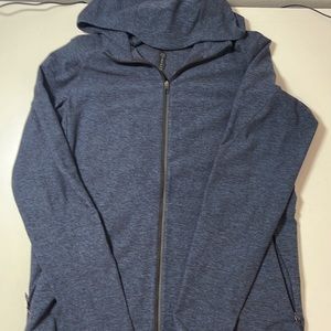 Lululemon Surge Warm Hoodie Navy Large Full Zip